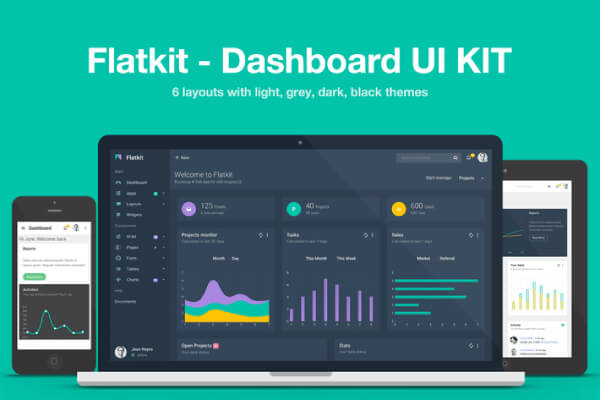 dashboard UI kit