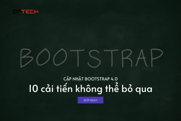 bootstrap 4 có gì mới