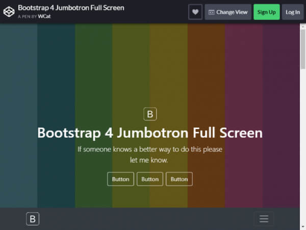 hướng dẫn dùng bootstrap-jumbotron
