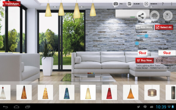 ứng dụng thiết kế app android thiết kế nội thất